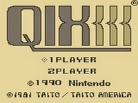 Qix, capture d'écran
